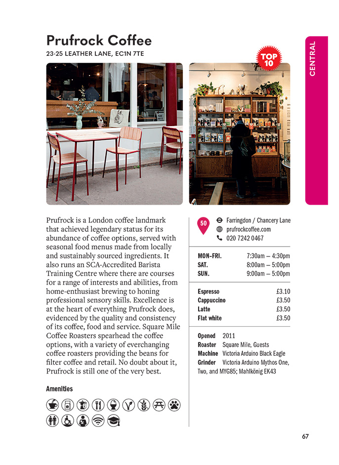 The London Coffee Guide 2025