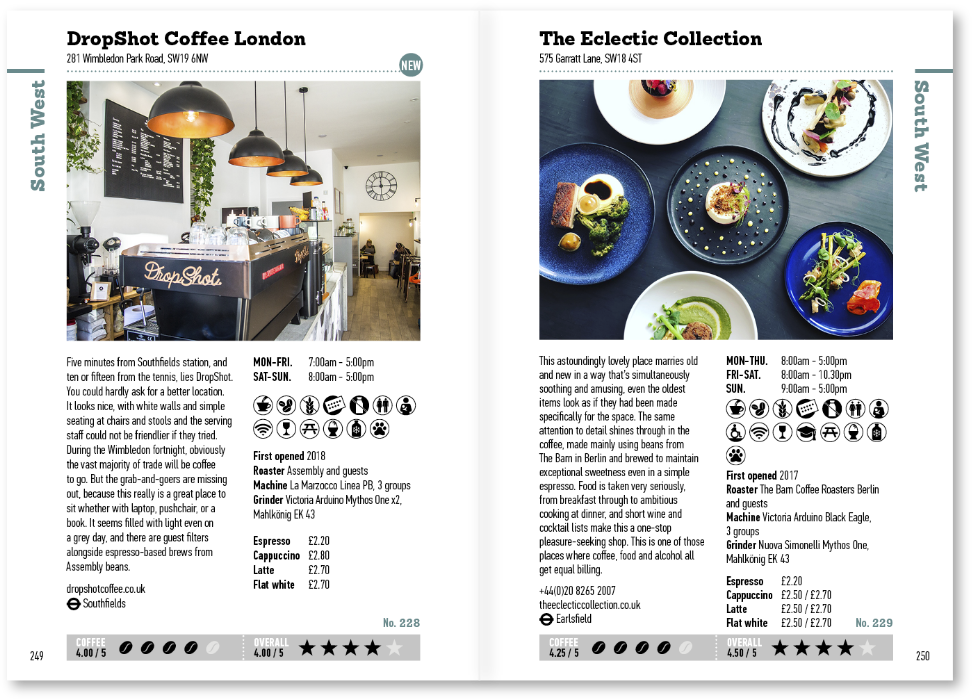 The London Coffee Guide 2019