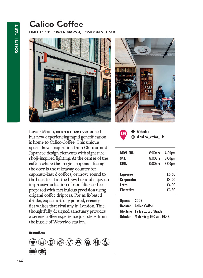 The London Coffee Guide 2025